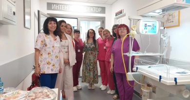 Модерно термолегло за бебета получи като дарение търновската неонатология