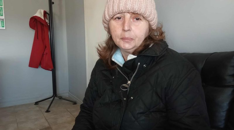 ръката си