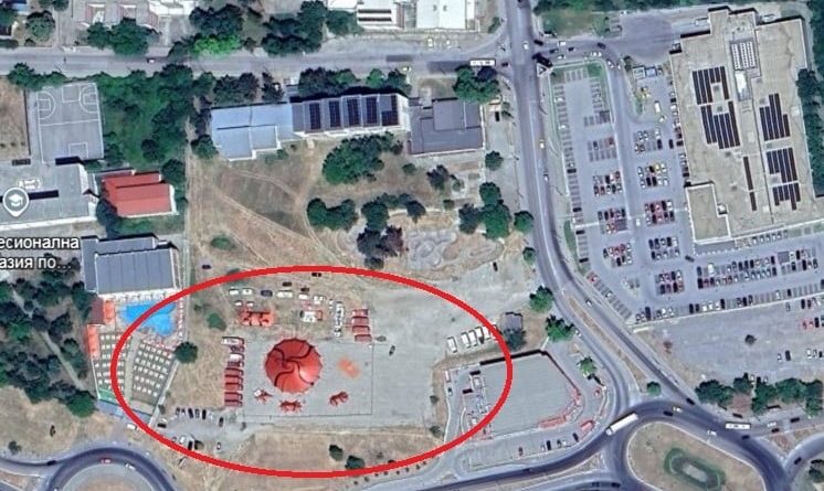цирковата площадка